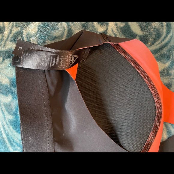 Sports bras, Reebok Pure Move Motion Sense Black - Picture 3 of 4